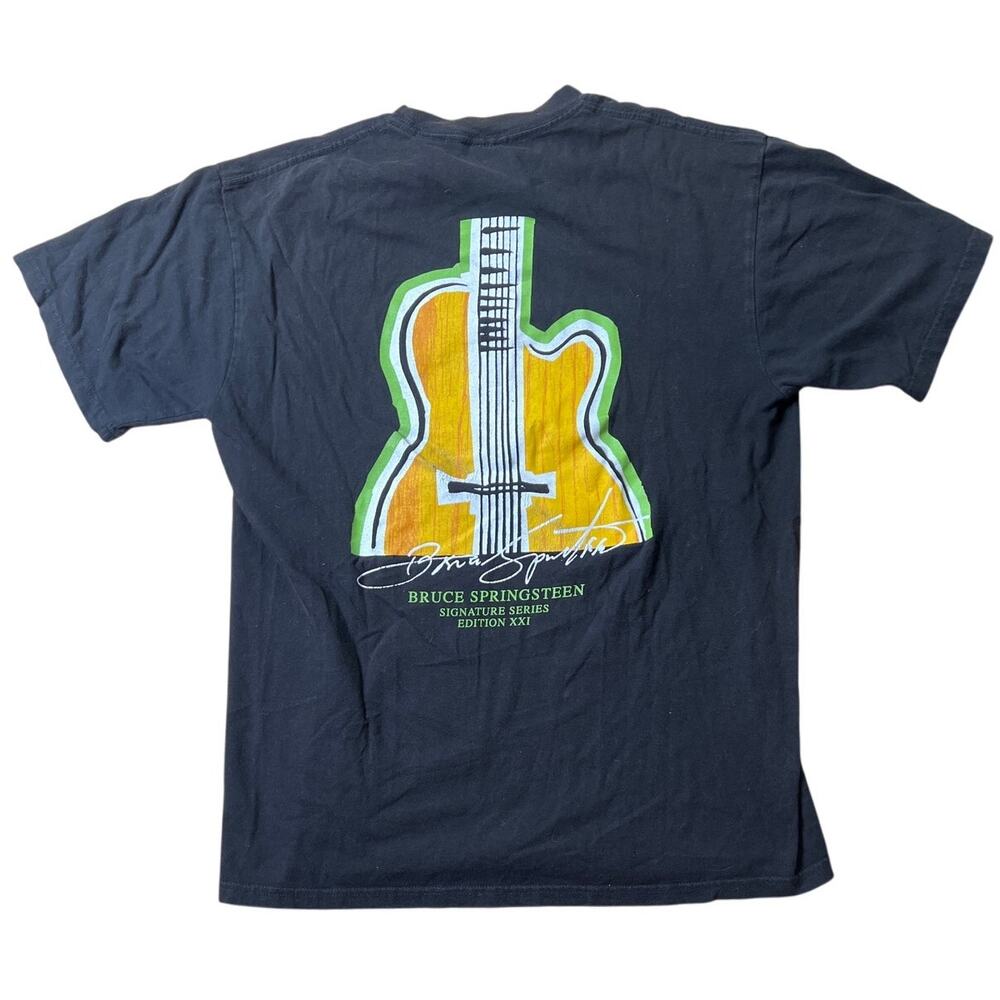 Hard Rock Cafe New York Signature Series XXI Bruce Springsteen T-Shirt Size M - Picture 3 of 5